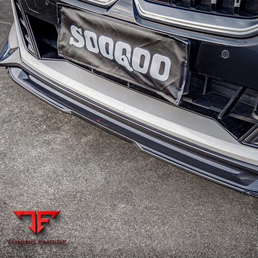 BMW 5 SERIES G60 FRONT LIP IN PREPREG CARBON FIBRE - Carbon Fibre Parts