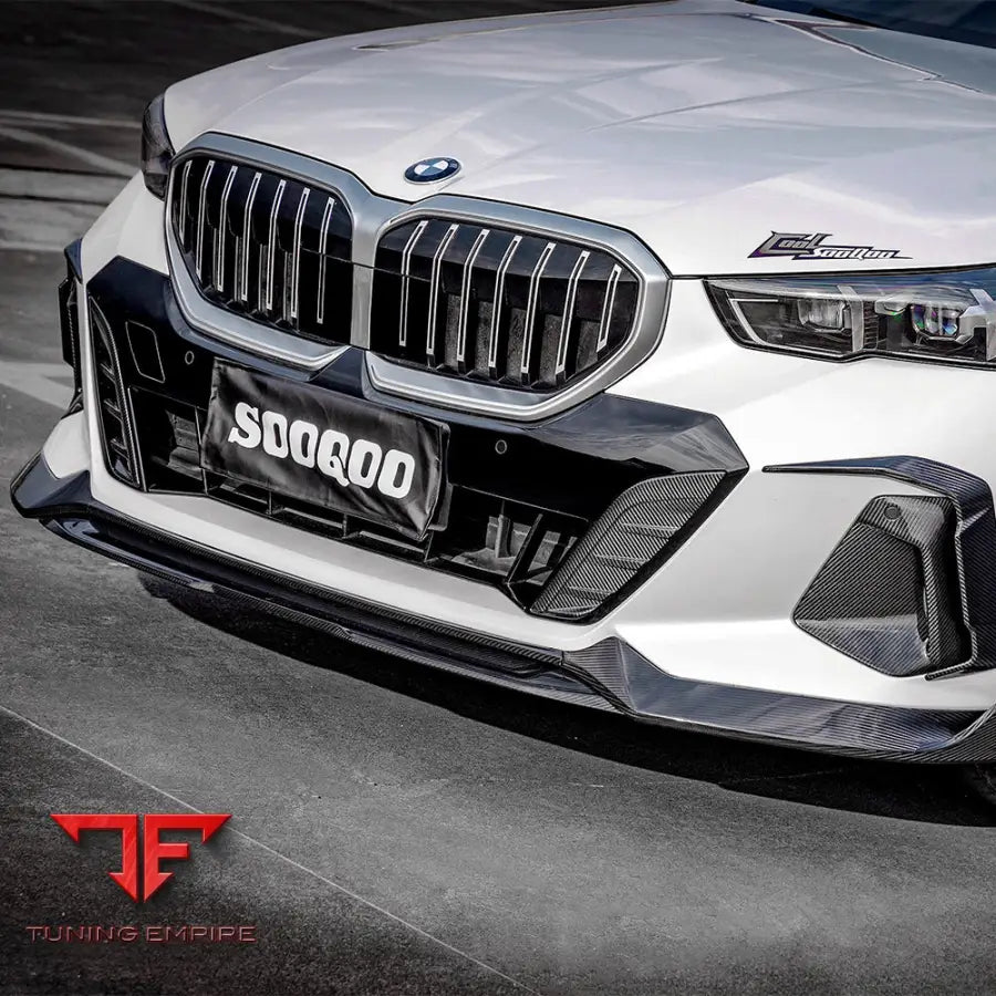 BMW 5 SERIES G60 FRONT LIP IN PREPREG CARBON FIBRE - Carbon Fibre Parts