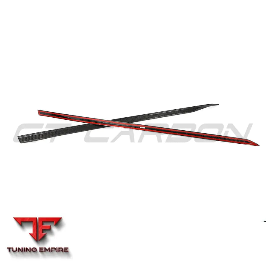 BMW 5 SERIES G60/G61 2024+ CARBON FIBRE SIDE SKIRTS - CT CARBON