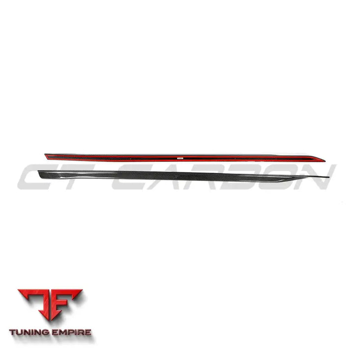 BMW 5 SERIES G60/G61 2024+ CARBON FIBRE SIDE SKIRTS - CT CARBON