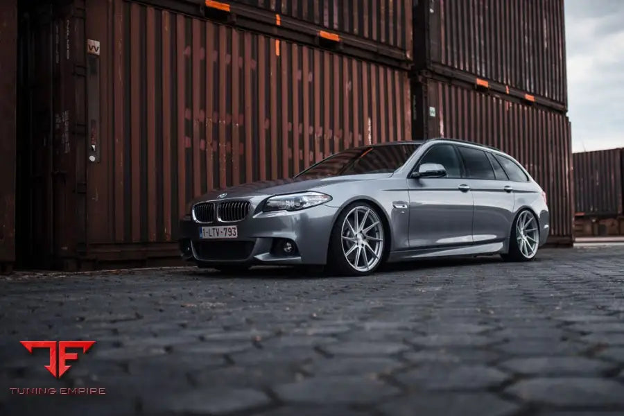 BMW 535I TOURING on custom forged wheels