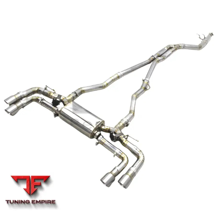 BMW 540/540I G30/G38 2.0T/3.0T B48 CATBACK TITANIUM EXHAUST SYSTEM 2017-2023