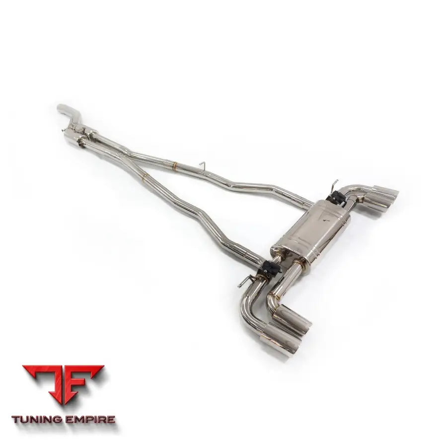 BMW 540i G30 3.0T STAINLESS STEEL CATBACK RAZOR EXHAUST WITH MUFFLER VALVE