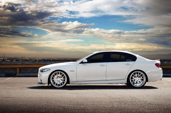 BMW 550I on custom forged wheels