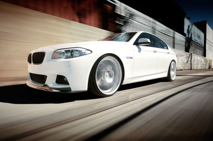 BMW 550I on custom forged wheels