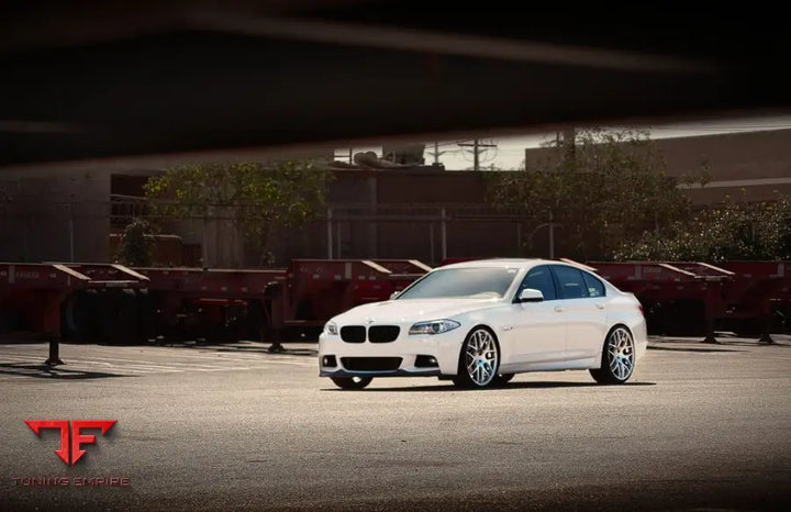 BMW 550I on custom forged wheels