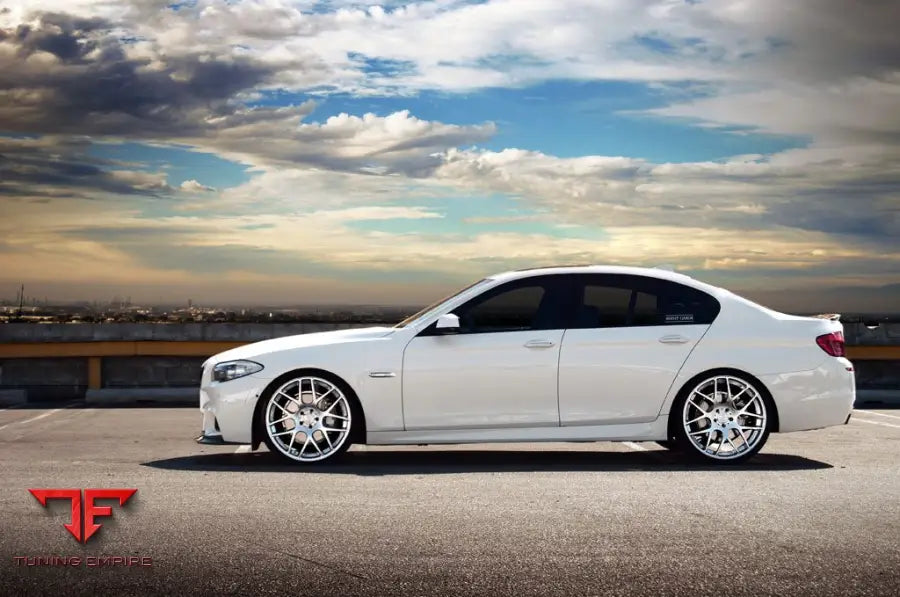 BMW 550I on custom forged wheels