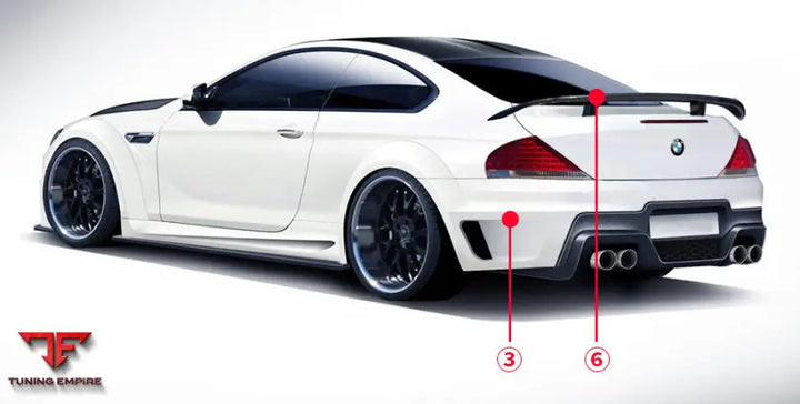 BMW 6 Series E64 Widebody kit 2004-2009