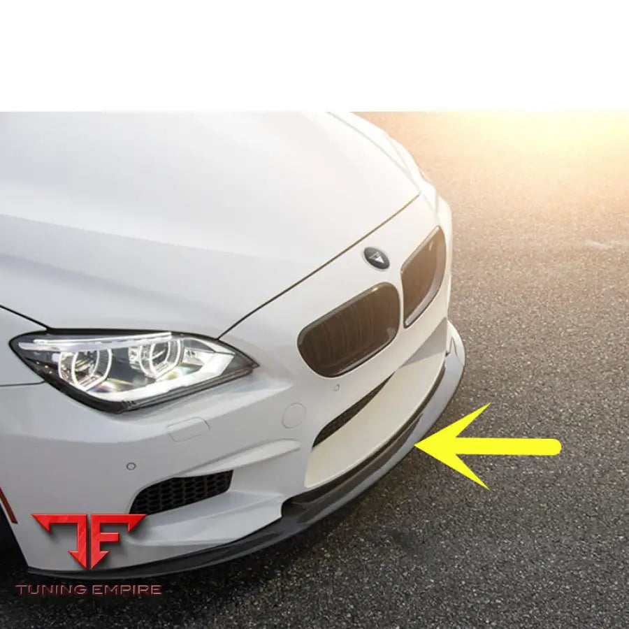 BMW 6 SERIES F12 F13 CARBON FIBER FRONT LIP