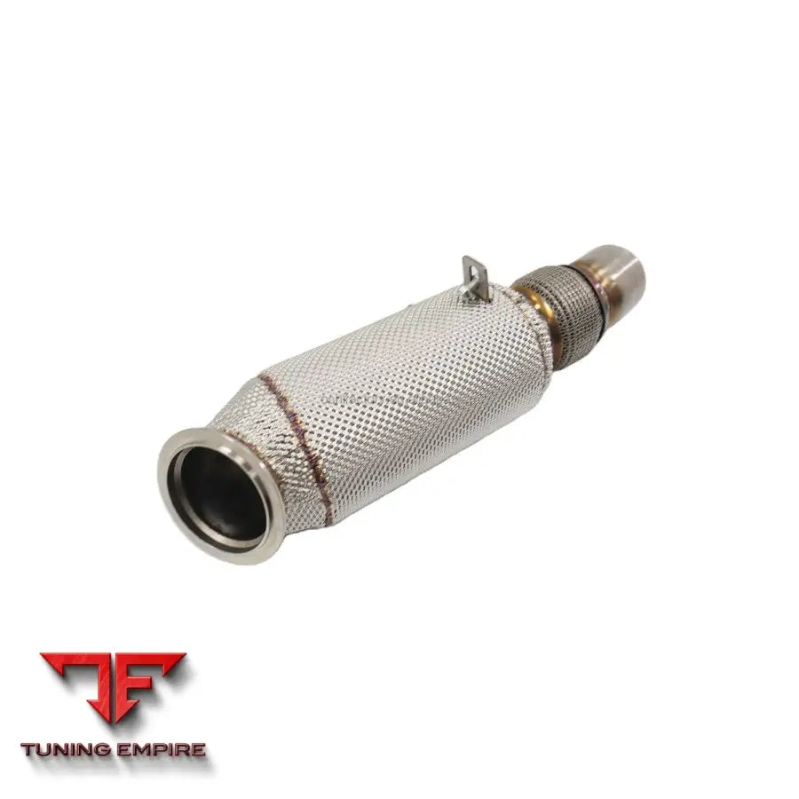 BMW 6 SERIES N55 3.0T STAINLESS STEEL RAZOR EXHAUST DOWNPIPE WITH HEAT SHIELD