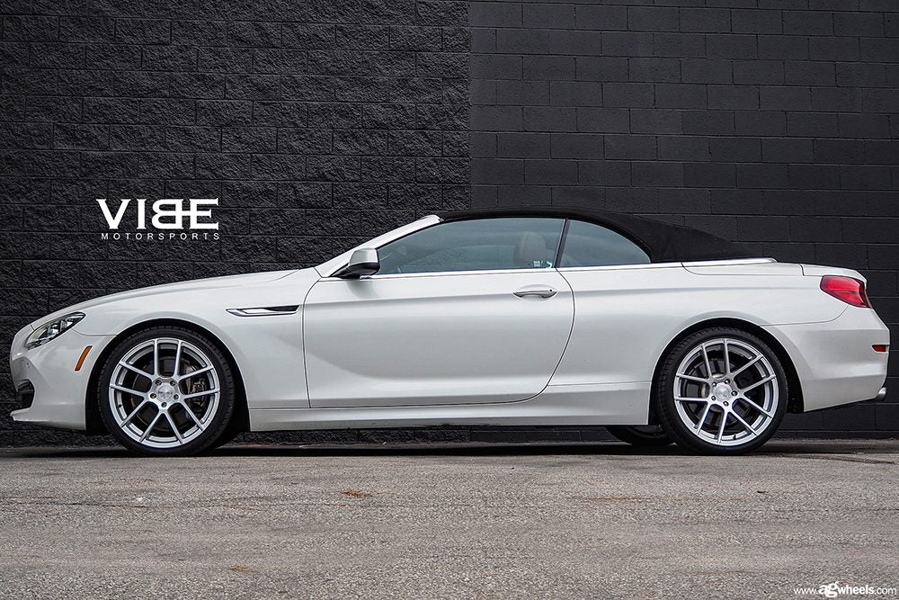 BMW 640I on custom forged wheels