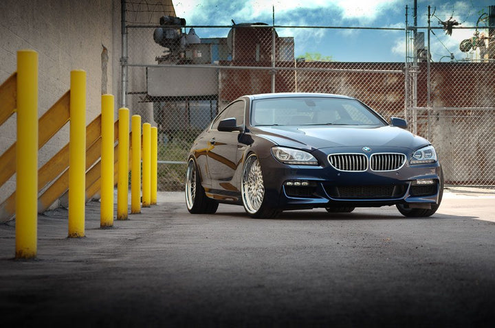 BMW 650I on custom forged wheels