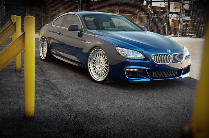 BMW 650I on custom forged wheels