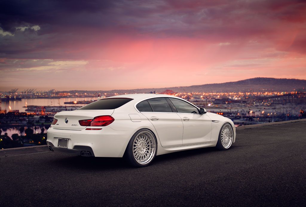 BMW 650I GRAN COUPE on custom forged wheels