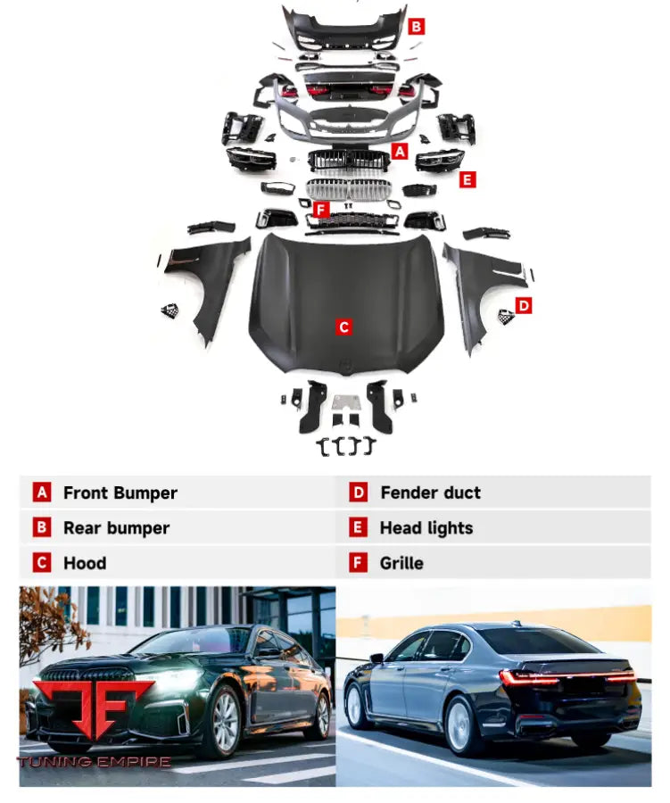 BMW 7 SERIES F01-F02 UPGRADE G12