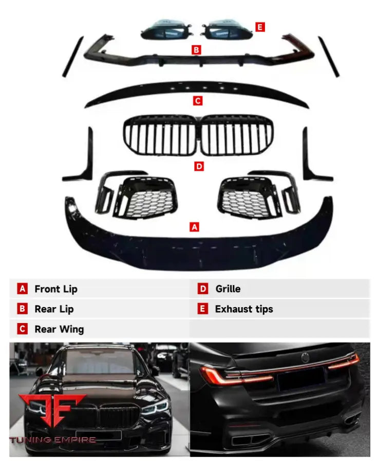 BMW 7 SERIES G11-G12 MP BODY KIT 2016-2020y
