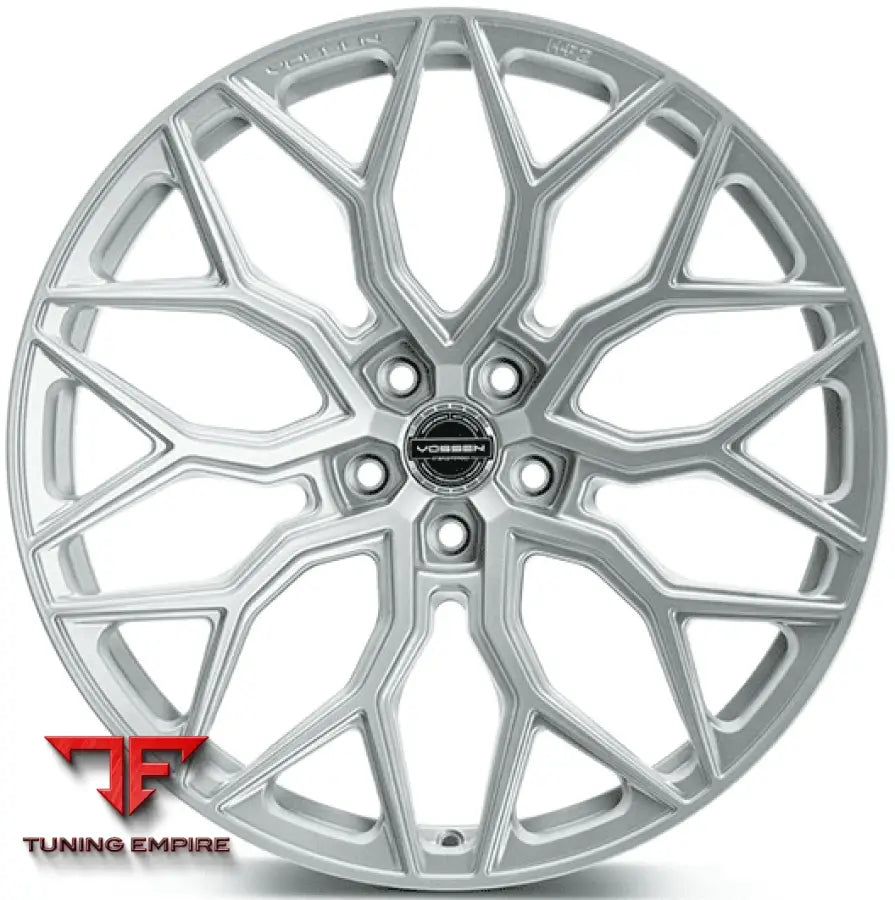 BMW 740I VOSSEN HF2 FINISHED IN SATIN SILVER WHEELS