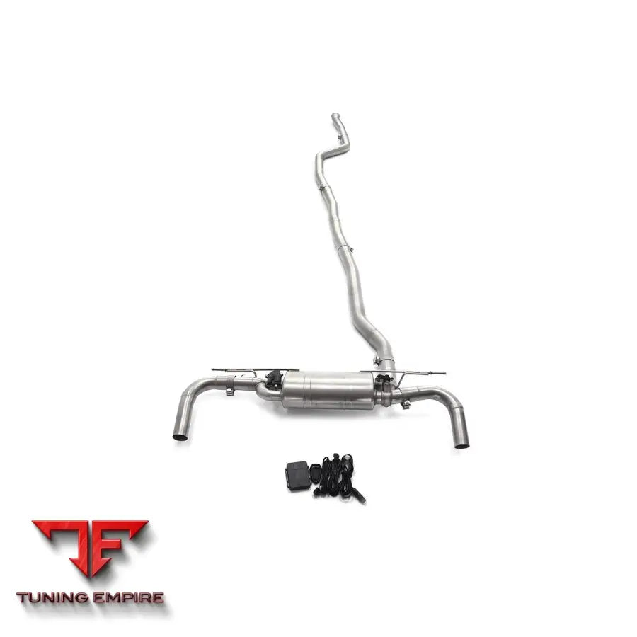 BMW 740Li G12 STAINLESS STEEL CATBACK RAZOR EXHAUST WITH MUFFLER VALVE
