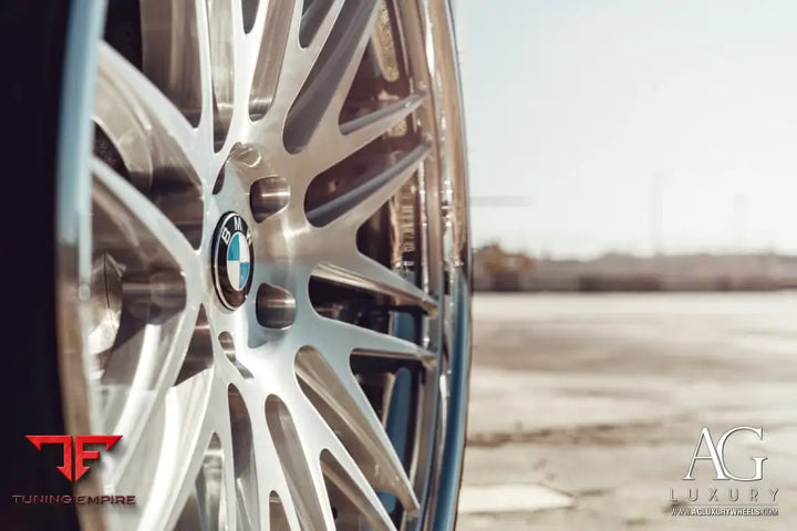 BMW 750i on custom forged wheels