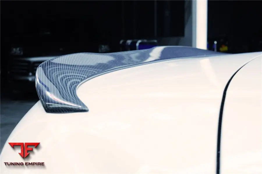 Bmw 8 Series G14 Convertible Imp Style Carbon Fiber Trunk Spoiler Wing Bsd