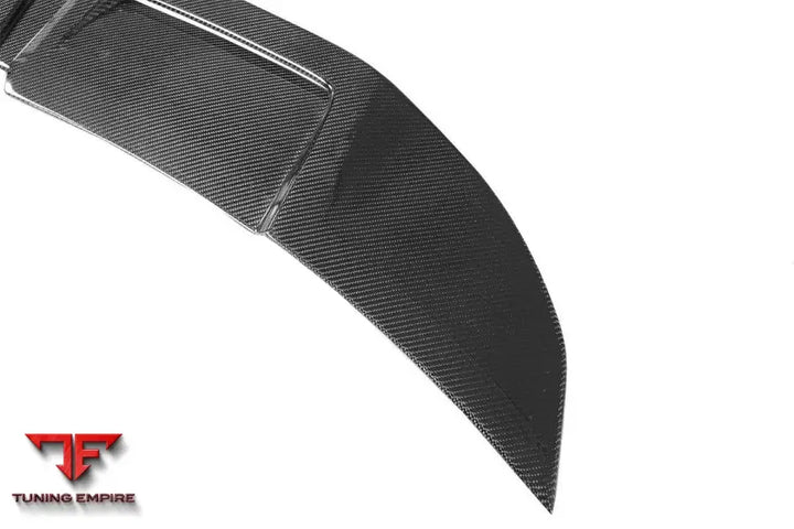 BMW 8 SERIES G14 CONVERTIBLE IMP STYLE CARBON FIBER SPOILER WING BSD