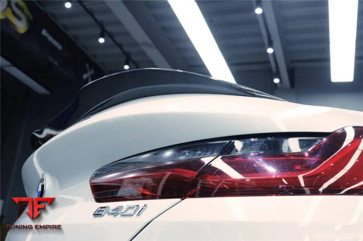 Bmw 8 Series G14 Convertible Imp Style Carbon Fiber Trunk Spoiler Wing Bsd