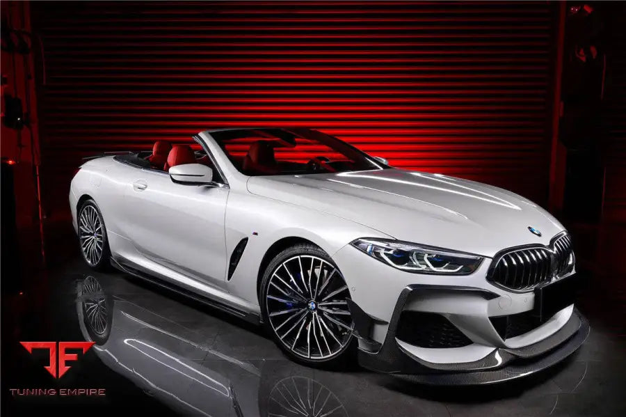 Bmw 8 Series G14 Convertibleg15 Coupeg16 4Dr-Gran Coupe 840850 Imp Style Carbon Fiber Front Lip Bsd