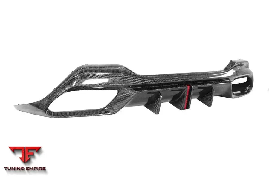Bmw 8 Series G14 Convertibleg15 Coupeg16 4Dr-Gran Coupe 840850 Imp Style Carbon Fiber Rear Diffuser