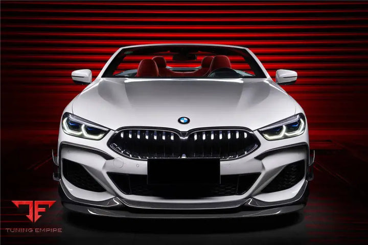 Bmw 8 Series G14 Convertibleg15 Coupeg16 4Dr-Gran Coupe 840850 Imp Style Carbon Fiber Front Lip Bsd