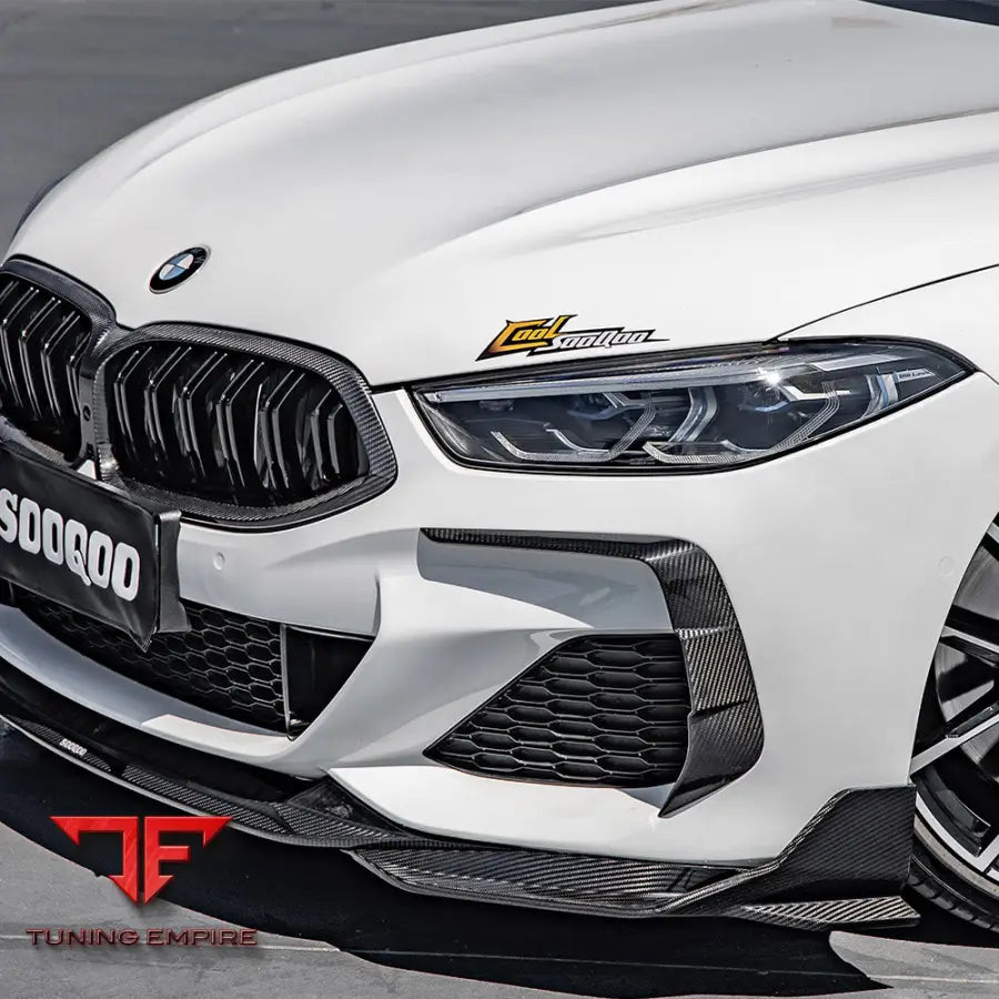 BMW 8 SERIES G14 FRONT BUMPER INSERT IN PREPREG CARBON FIBRE - Carbon Fibre Parts