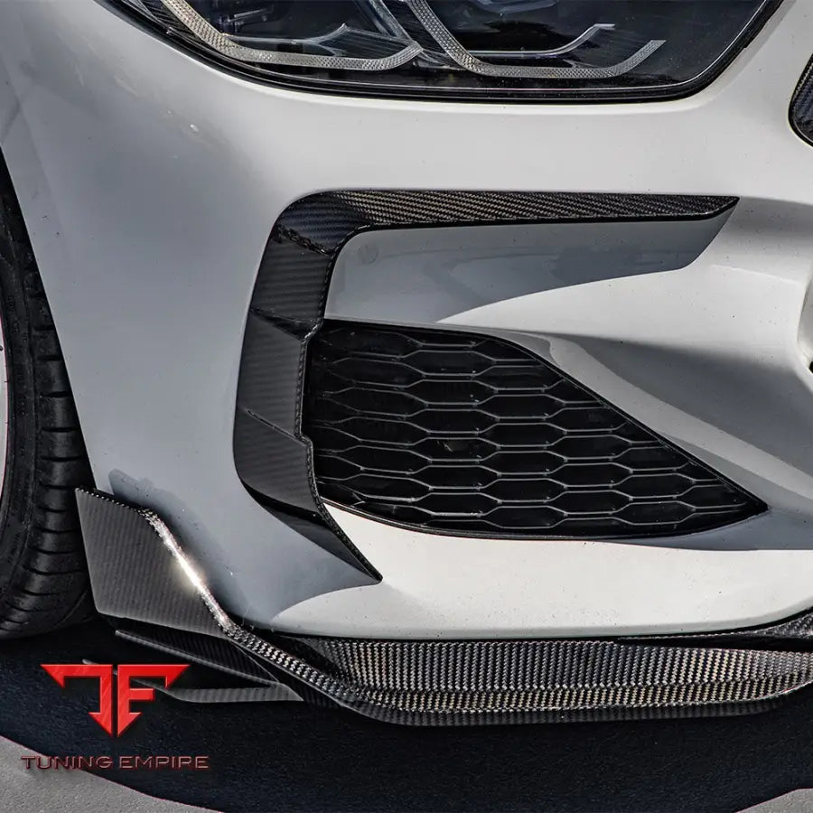 BMW 8 SERIES G14 FRONT BUMPER INSERT IN PREPREG CARBON FIBRE - Carbon Fibre Parts