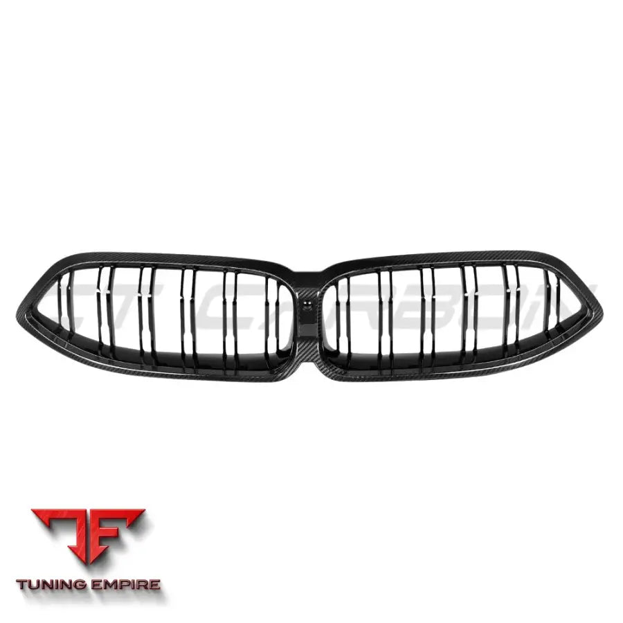 BMW 8 SERIES G14/G15/G16 LCI 2023+ CARBON FIBRE DOUBLE SLAT GRILLE - CT CARBON