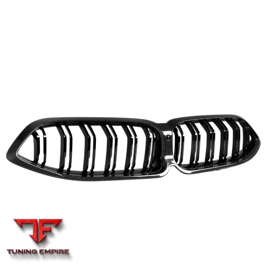 BMW 8 SERIES G14/G15/G16 LCI 2023+ CARBON FIBRE DOUBLE SLAT GRILLE - CT CARBON