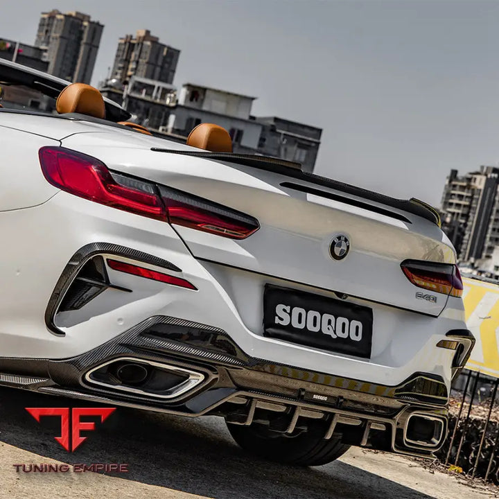 BMW 8 SERIES G14 REAR DIFFUSER IN PREPREG CARBON FIBRE - Carbon Fibre Parts