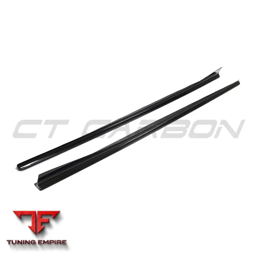 BMW 8 SERIES & M8 G15/F92 2019-2025 CARBON FIBRE SIDE SKIRTS - V1 - CT CARBON