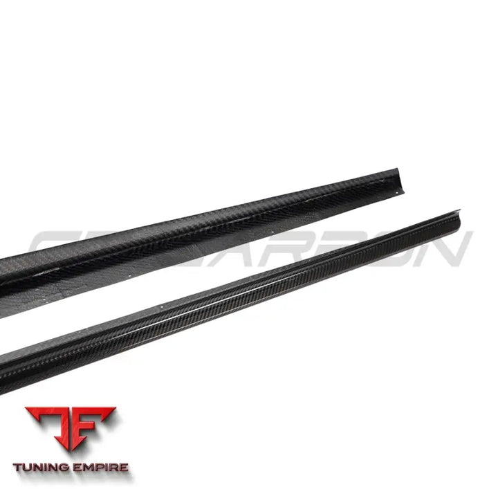 BMW 8 SERIES & M8 G15/F92 2019-2025 CARBON FIBRE SIDE SKIRTS - V1 - CT CARBON