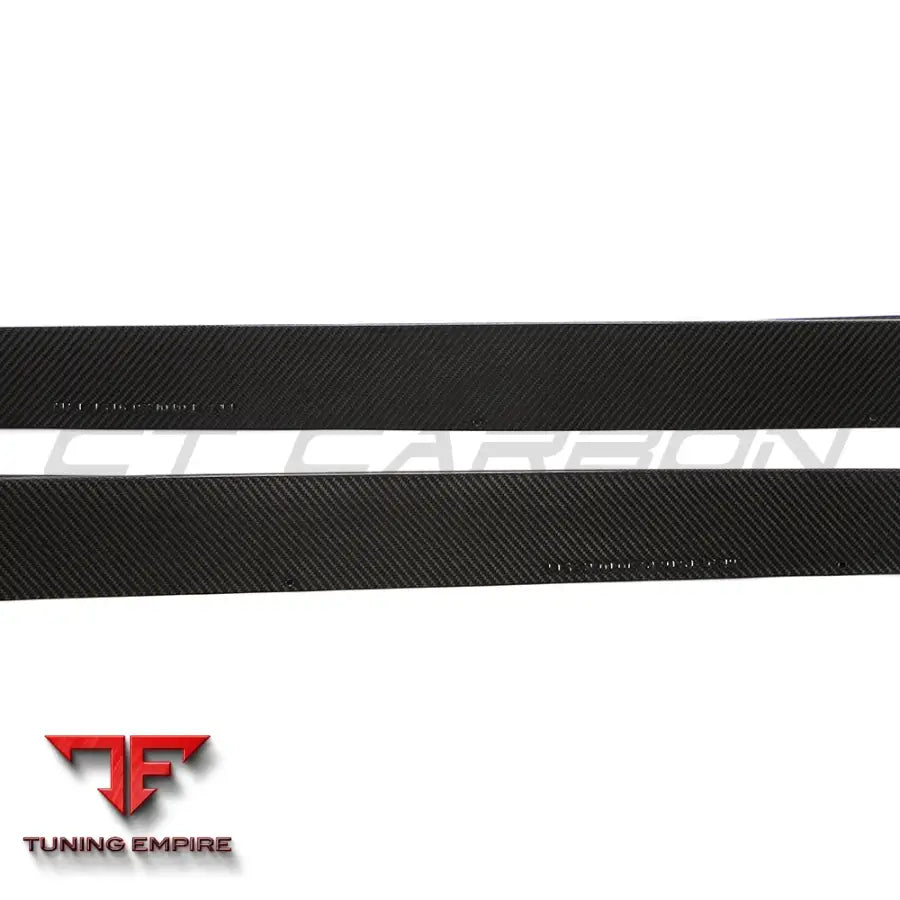 BMW 8 SERIES & M8 G15/F92 2019-2025 CARBON FIBRE SIDE SKIRTS - V1 - CT CARBON