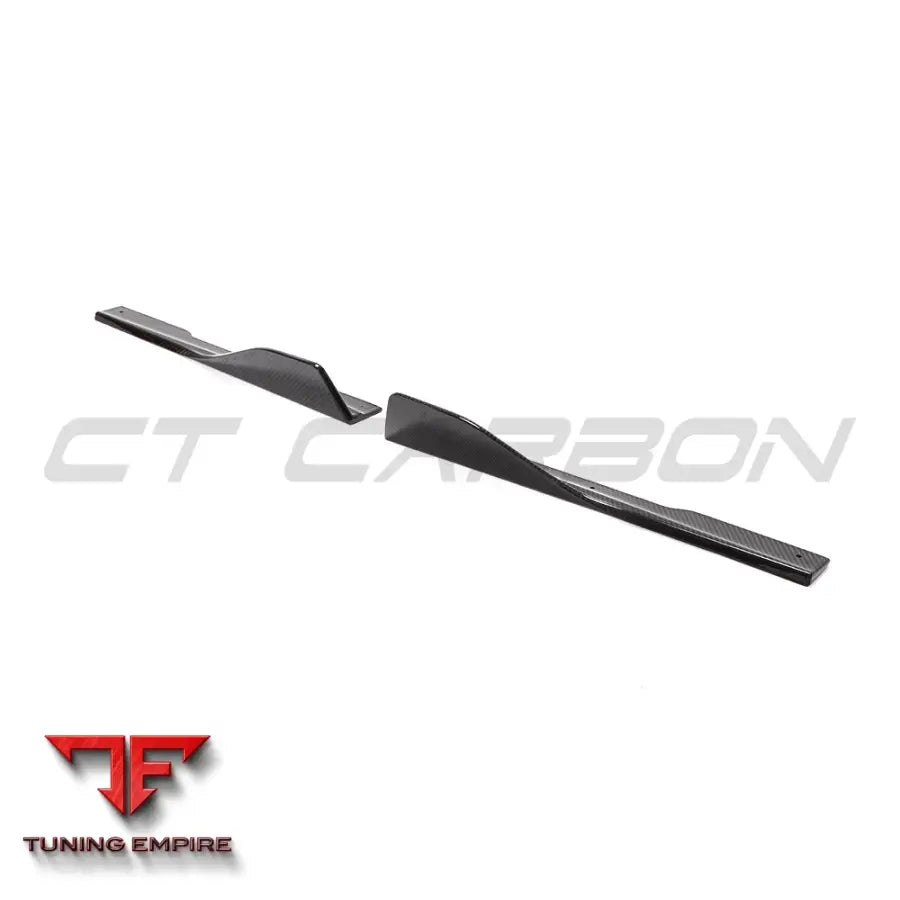 BMW 8 SERIES & M8 G16/F93 2019-2025 CARBON FIBRE SIDE SKIRTS - V1 - CT CARBON