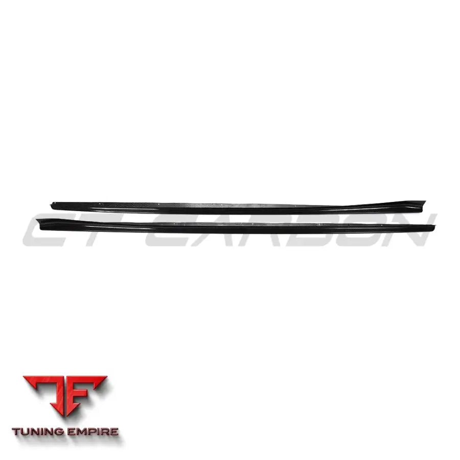 BMW 8 SERIES & M8 G16/F93 2019-2025 CARBON FIBRE SIDE SKIRTS - V2 - CT CARBON