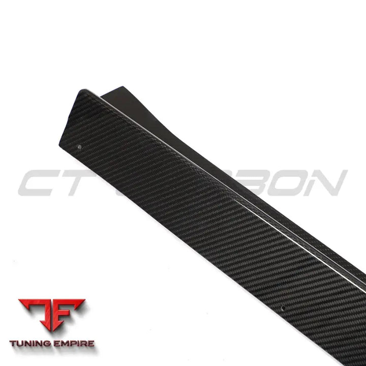 BMW 8 SERIES & M8 G16/F93 2019-2025 CARBON FIBRE SIDE SKIRTS - V2 - CT CARBON
