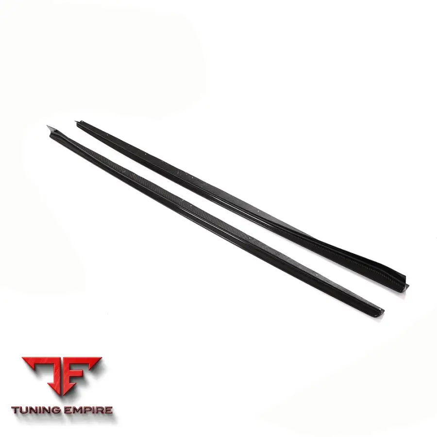 BMW 8 SERIES & M8 G16/F93 2019-2025 CARBON FIBRE SIDE SKIRTS - V2 - CT CARBON