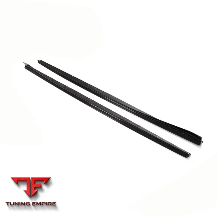 BMW 8 SERIES & M8 G16/F93 2019-2025 CARBON FIBRE SIDE SKIRTS - V2 - CT CARBON