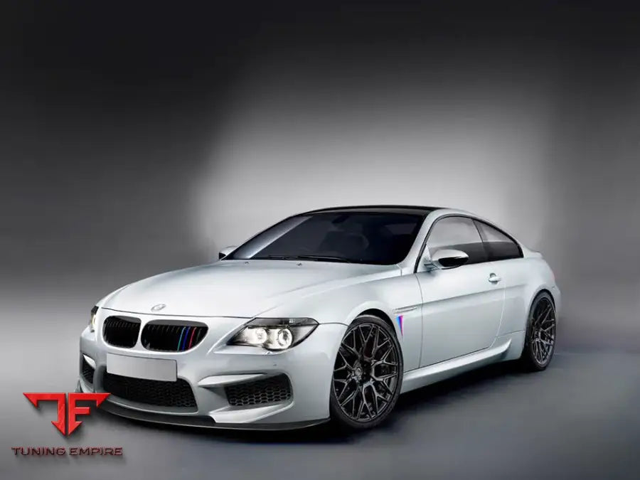 BMW E63 TO M6 FRONT BUMPER WITH LOWER SPLITTER