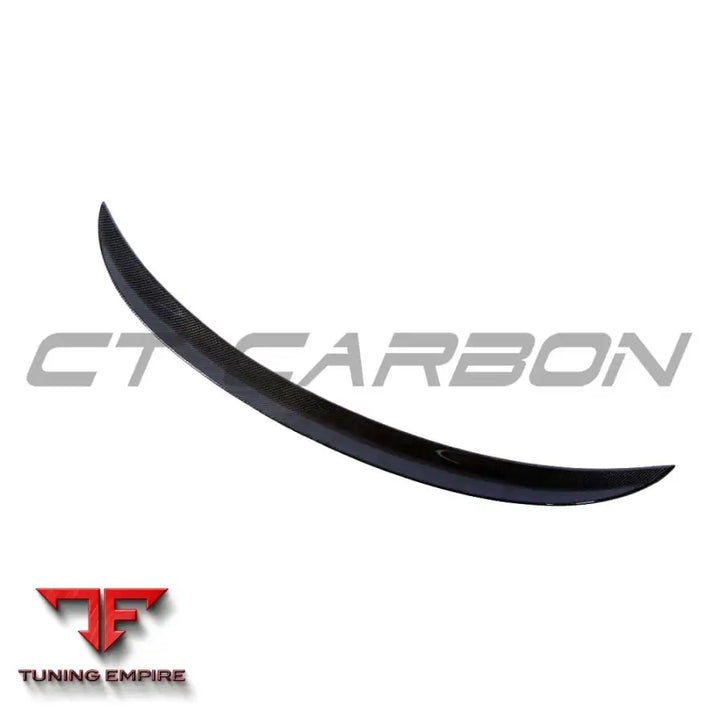 BMW E90 M3 & 3 SERIES SALOON 2008-2013 CARBON FIBRE SPOILER - V2 - CT CARBON