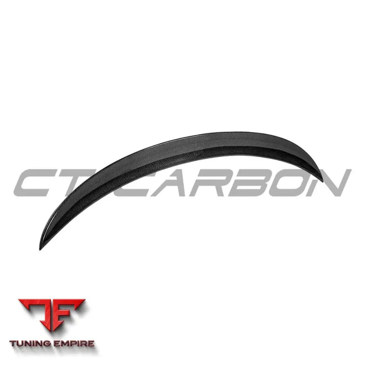 BMW E90 M3 & 3 SERIES SALOON 2008-2013 CARBON FIBRE SPOILER - V2 - CT CARBON