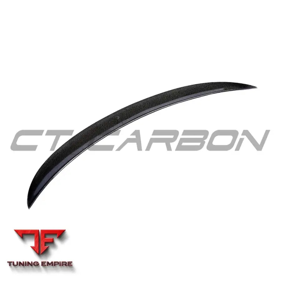 BMW E90 M3 & 3 SERIES SALOON 2008-2013 CARBON FIBRE SPOILER - V2 - CT CARBON