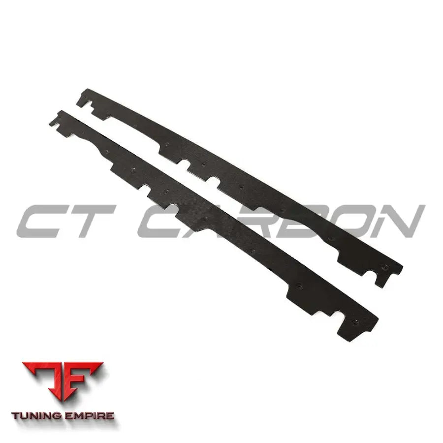BMW E92 M3 2007-2013 CARBON FIBRE SIDE SKIRTS - CT CARBON