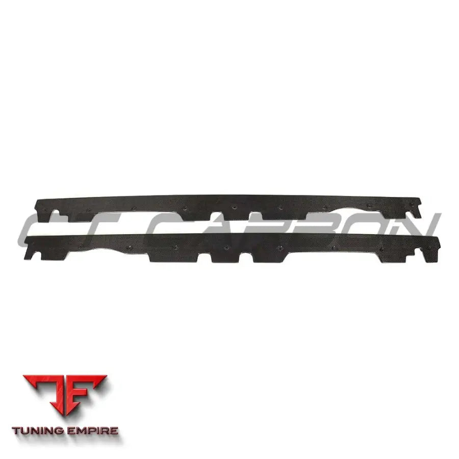BMW E92 M3 2007-2013 CARBON FIBRE SIDE SKIRTS - CT CARBON