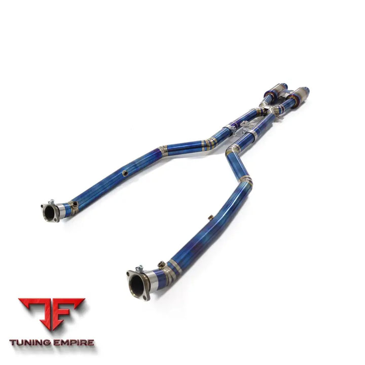BMW E92 M3 TITANIUM MIDDLE PIPE DOWNPIPES MANIFOLD