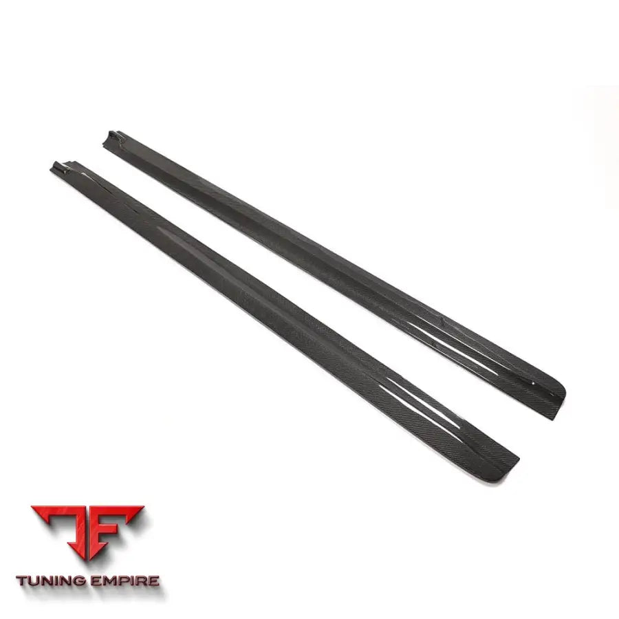 BMW F15/F85 X5/X5M CARBON FIBRE SIDE SKIRTS - 3D STYLE - CT CARBON